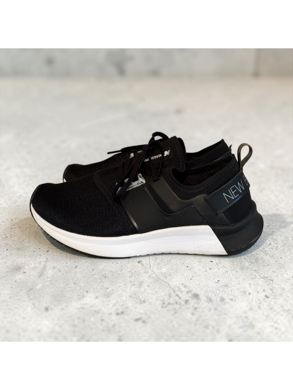 New Balance Nergize Sport V1 Black Women's Size 9 Memory Sole Running Sneakers